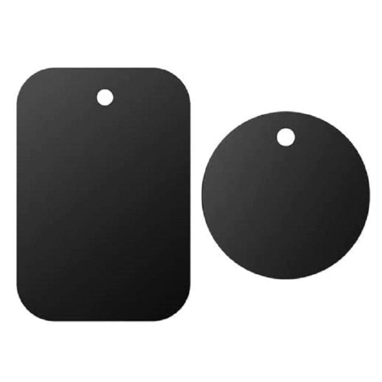 30-Piece Magnetic Car Phone Holder Sheets with Tape, 40mm+45x65mm