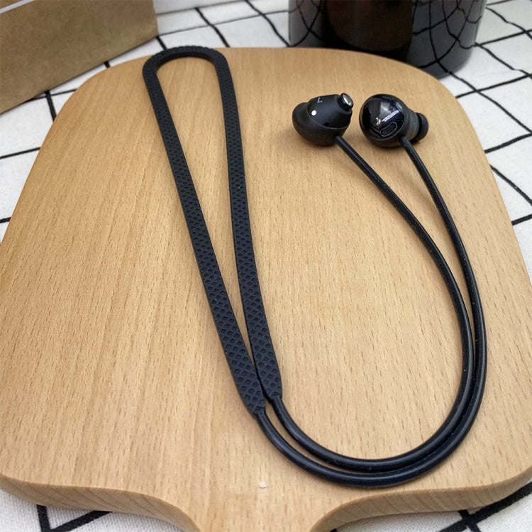 Black Silicone Anti-Lost Cord for Samsung Galaxy Buds Pro - Pack of 2