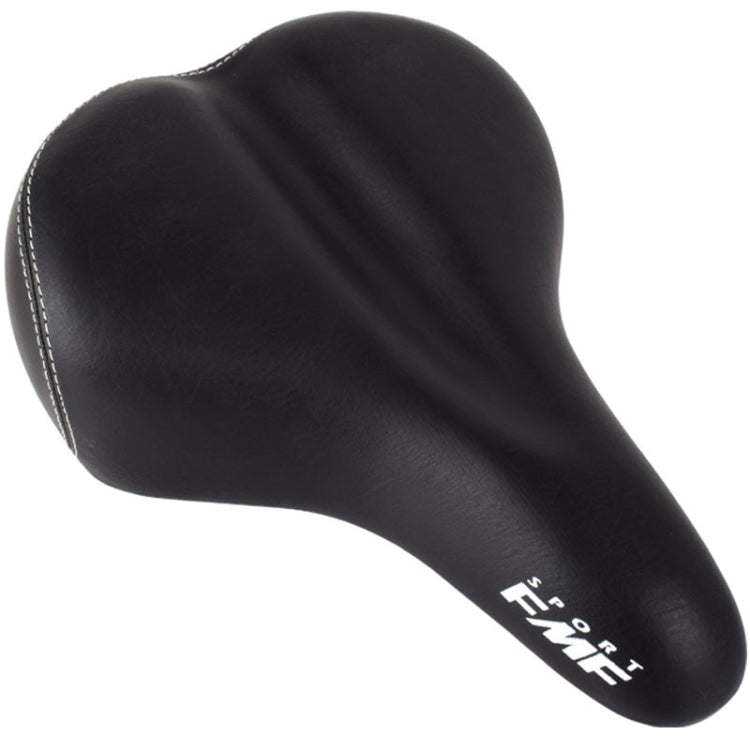 FMFXTR Mountain Bike Soft Wide Spring Seat Cushion - Black