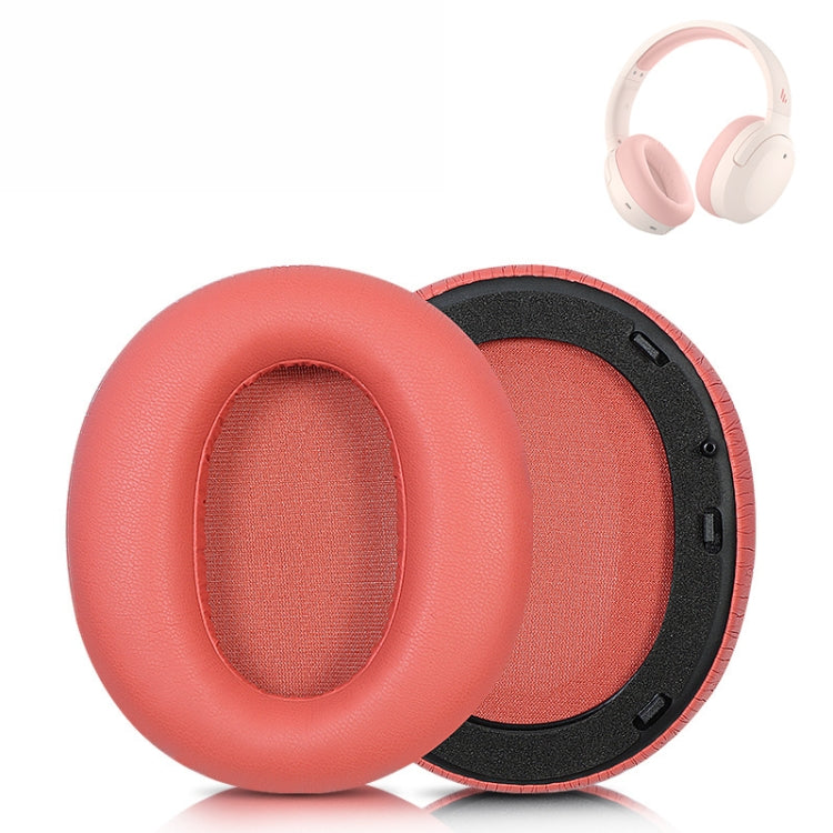 2 PCS Red Headset Earmuffs Sponge Covers for Edifier W820nb