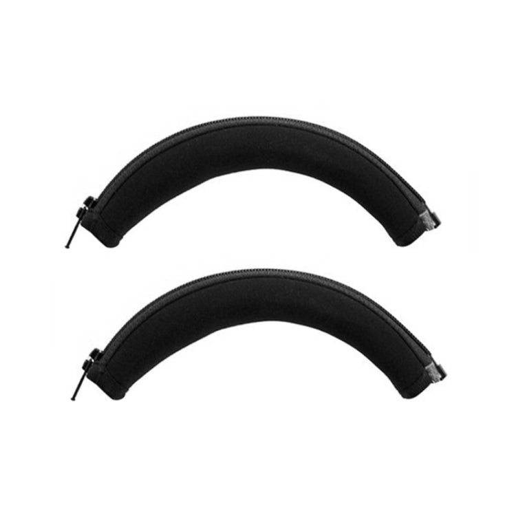 2 Pieces of Black Head Beam Headset Earmuffs Sponge Covers for Edifier W820nb