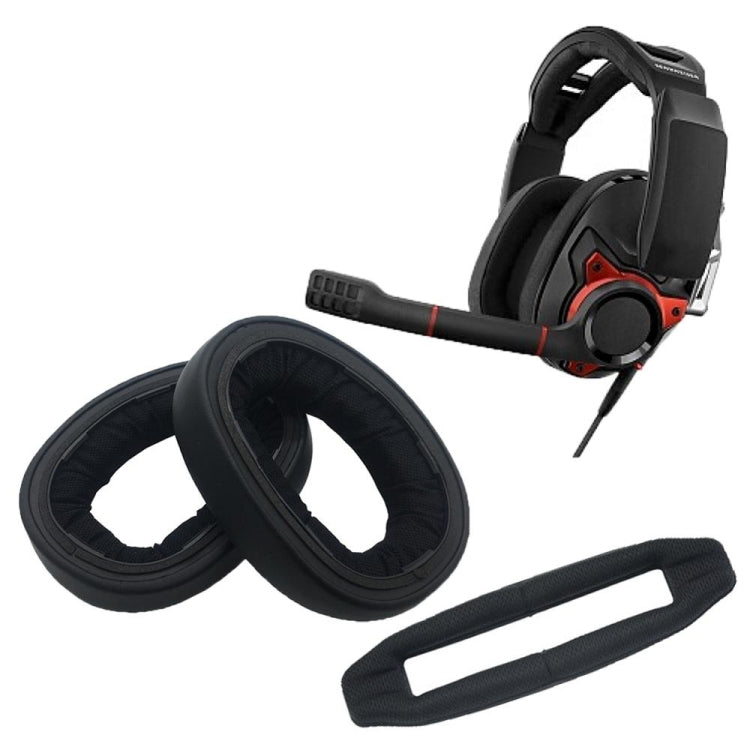 2-Pack Comfortable Ear Cushion Headband for Sennheiser GSP600 GSP500 GSP670
