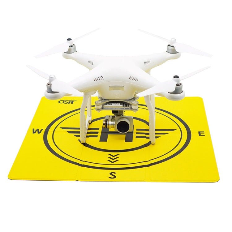 Yellow and Black Double-Sided Landing Pad for DJI Mavic Drones