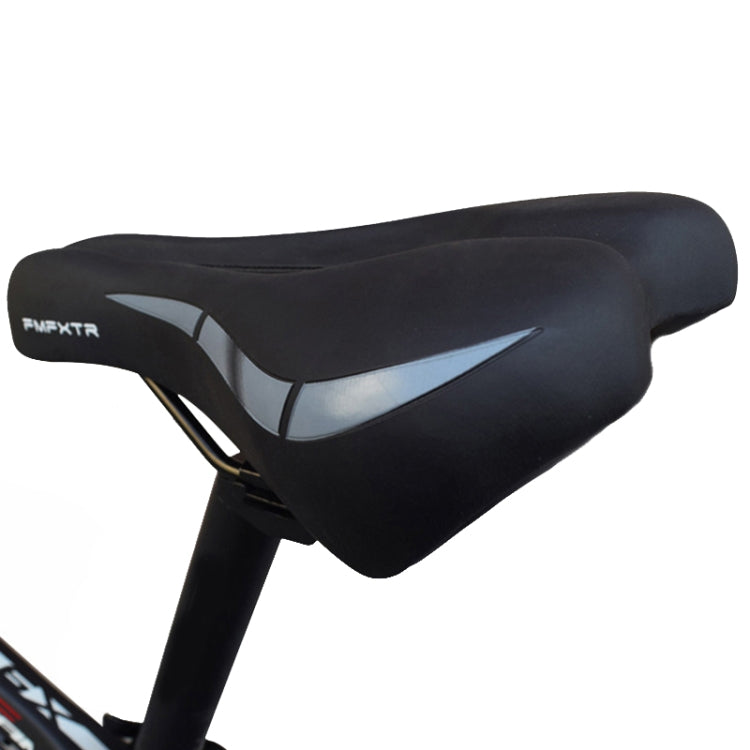 FMFXTR Hollow Breathable Bicycle Saddle - Black