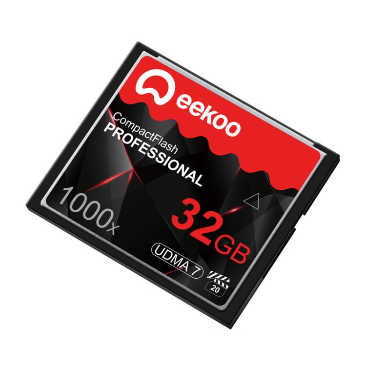 Eekoo EKCF032-PK 32GB 1000X Digital Camera CF Card with High-Speed Data Transfer
