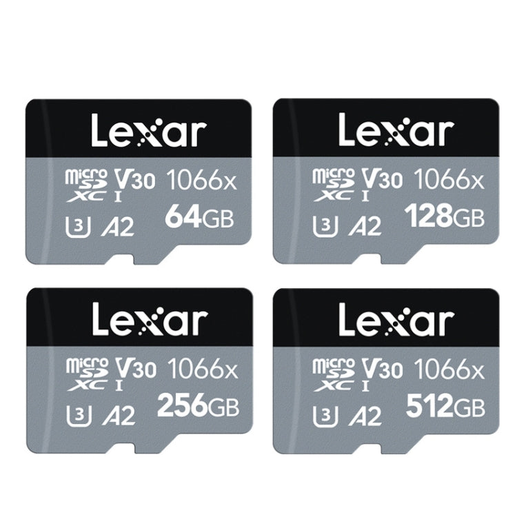 Lexar LKSTF1066X 64GB High-Speed TF Card for Motion Camera Surveillance Recorder