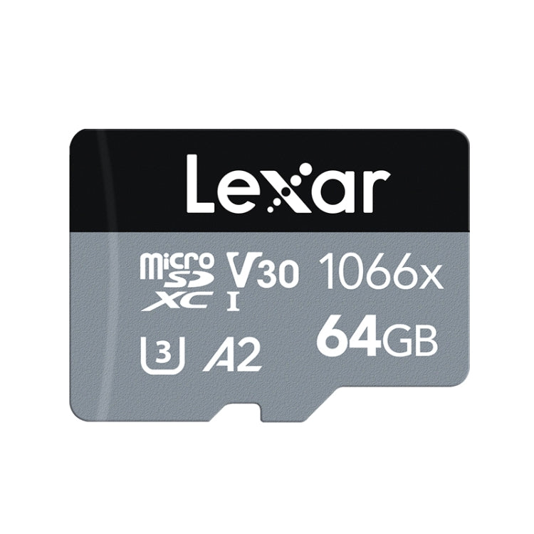 Lexar LKSTF1066X 64GB High-Speed TF Card for Motion Camera Surveillance Recorder