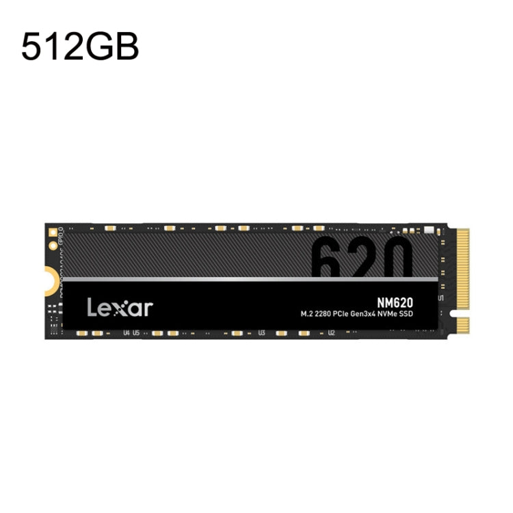 Lexar NM620 M.2 NVME SSD 512GB - High-Capacity, Enhanced Performance, Adaptation Algorithm