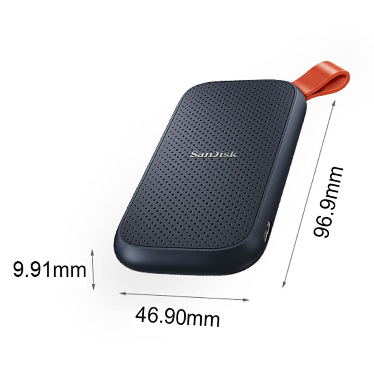 SanDisk E30 High Speed Compact USB3.2 Mobile SSD Solid State Drive, Capacity: 2TB