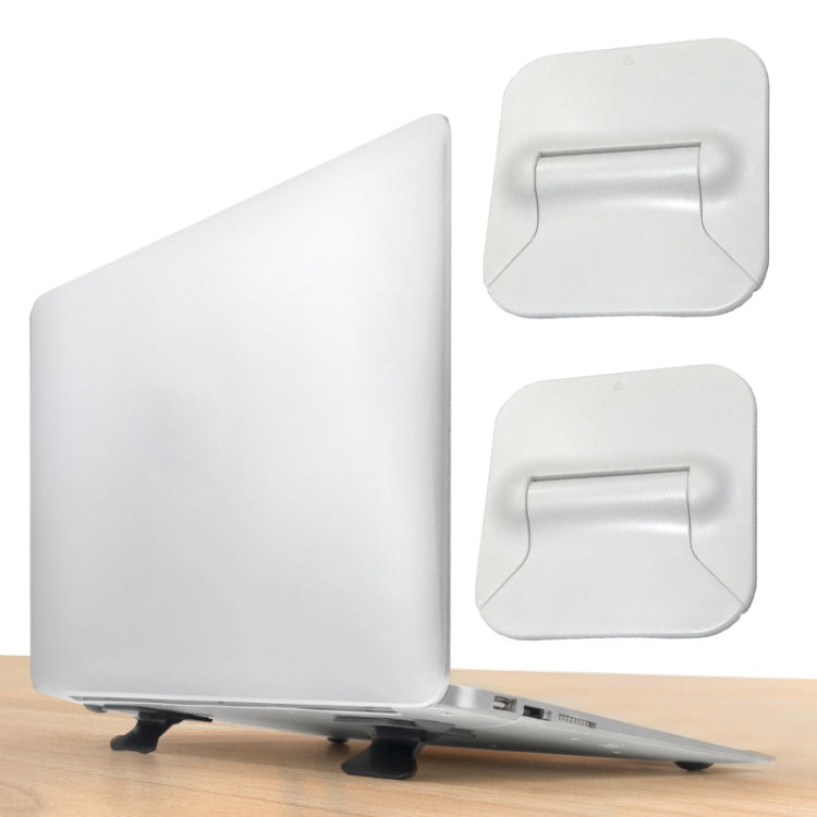 Foldable Portable Notebook Computer Stand (White)