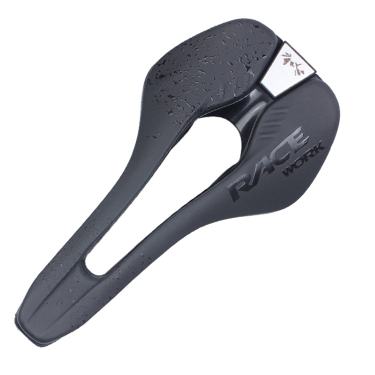 RACEOWRK RK068 Black Mountain Bike Microfiber Leather Seat Cushion