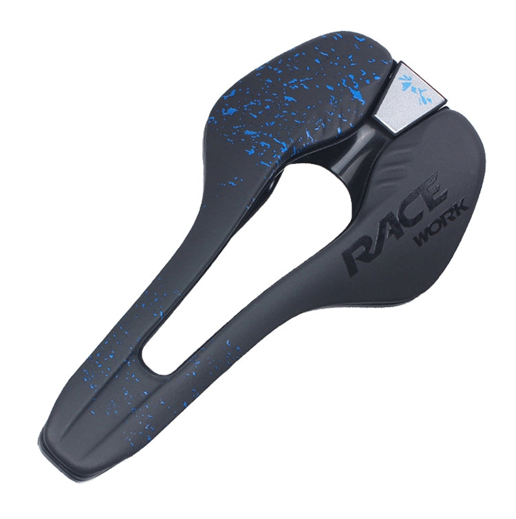Mountain Bike Microfiber Leather Seat Cushion in Blue by RACEOWRK RK068