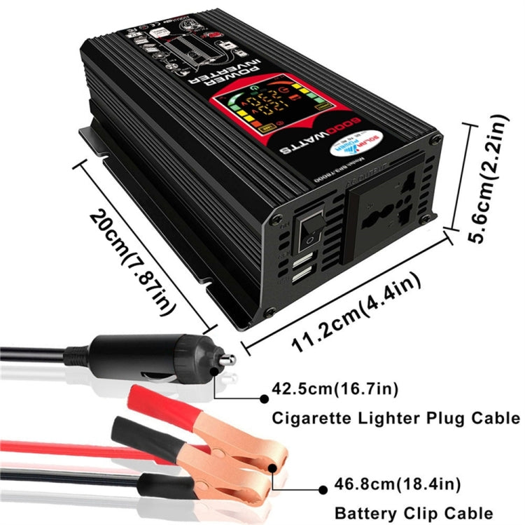 Solar Power Inverter Generator Kit with 18W Solar Panel and 30A Controller