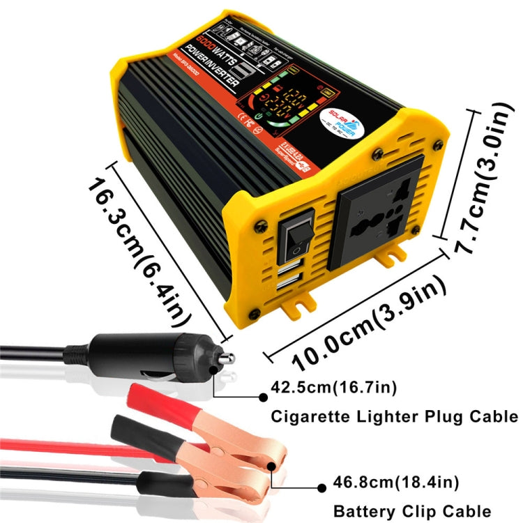 Versatile Home Solar Generator Inverter Kit with 30A Controller and 18W 12V Solar Panel