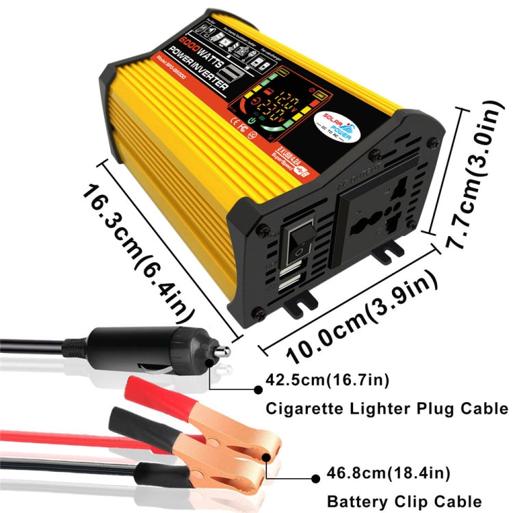 Solar Power Home Generator with Inverter and Controller Kit, 18W Solar Panel