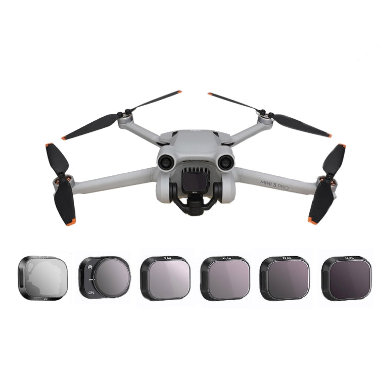 Aluminum Alloy Adjustable Filter Accessories for DJI Mini 3 Pro - ND8