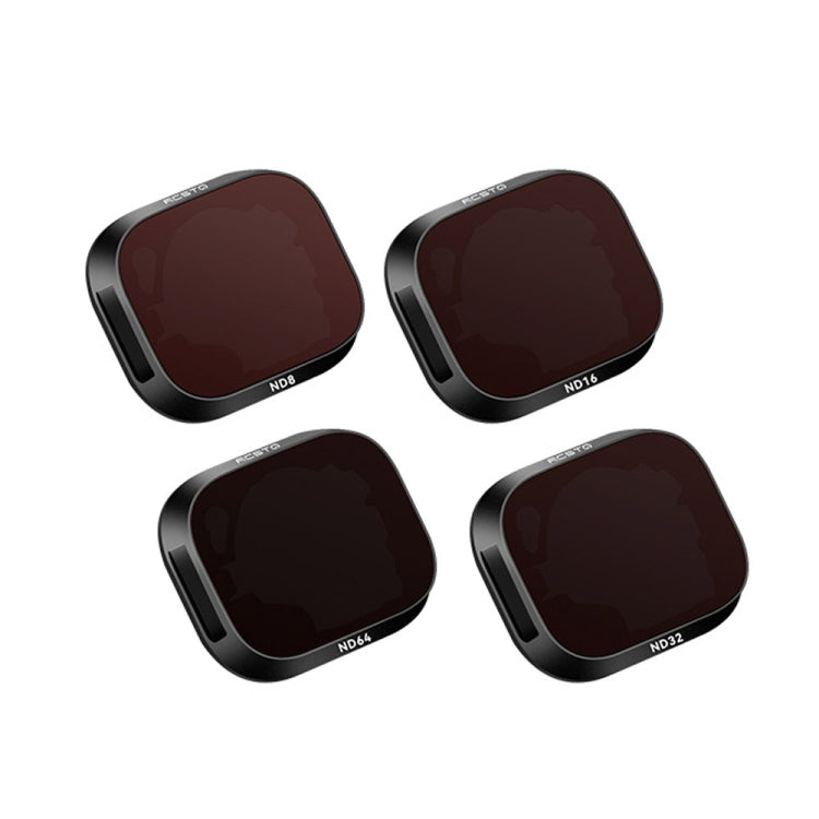 RCSTQ Aluminum Alloy Adjustable Filters for DJI Mini 3 Pro - 4-In-1 Set
