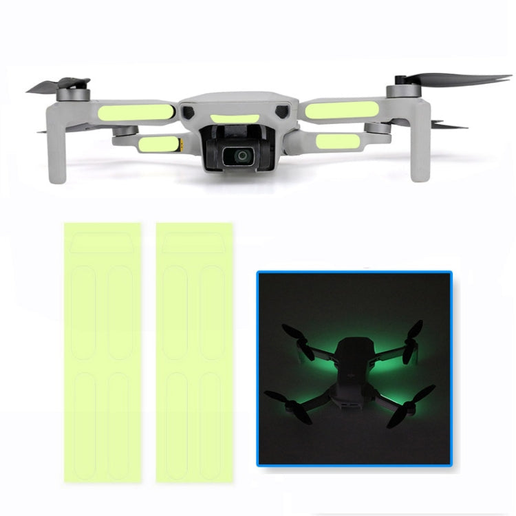 Luminous Glow-in-the-Dark Stickers for DJI Mavic Mini / Mini 3 Pro (2 PCS)