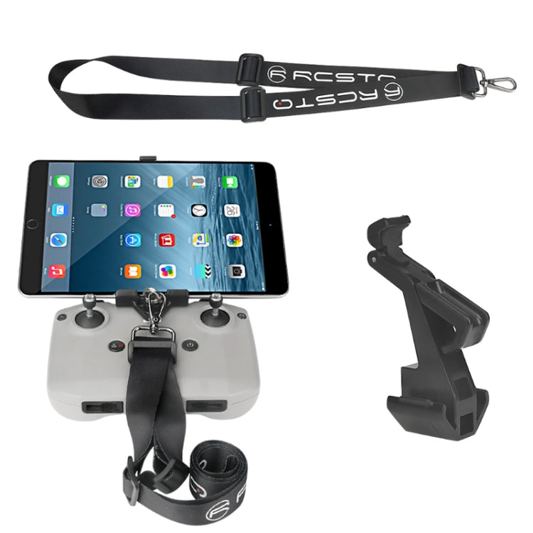 RCSTQ Remote Control Phone Tablet Bracket with Thin Lanyard for DJI Mavic 3/Mini 2/Mini 3 Pro