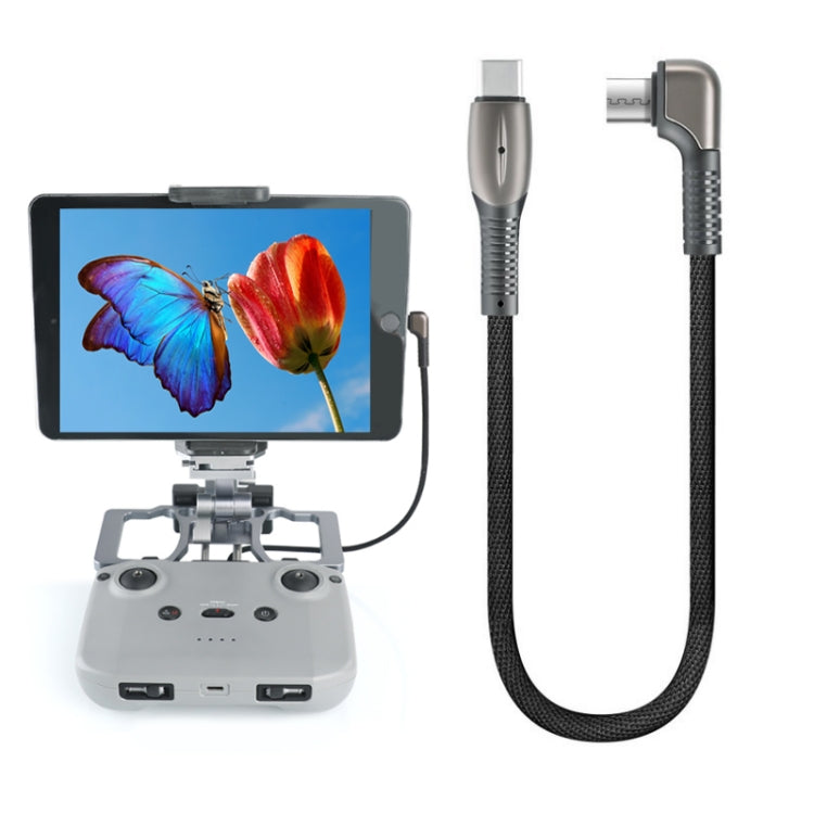 Durable Nylon Aluminum Data Cable for DJI Drones, Type-C
