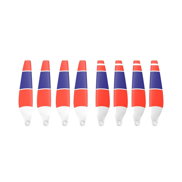 8 Piece Set of Colorful Low Noise Wing Propellers for DJI Mini 3 Pro
