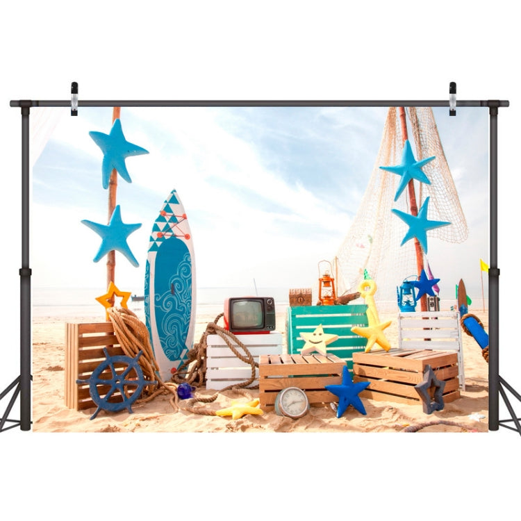 Beach Surfboard Photography Background Cloth - 2.1m x 1.5m