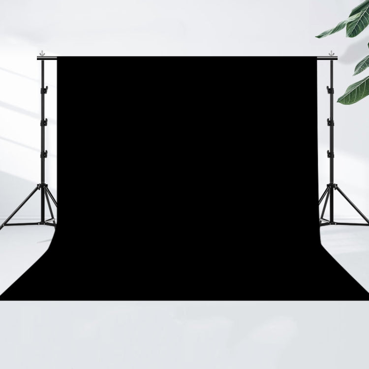 Upgrade Your Product Photography with 1.5m x 2.8m Black Polyester Cloth Background