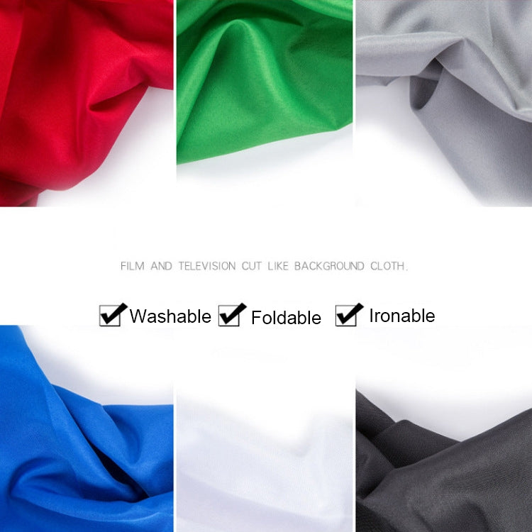 White Polyester Cloth Photography Background (1.5m x 2.8m)