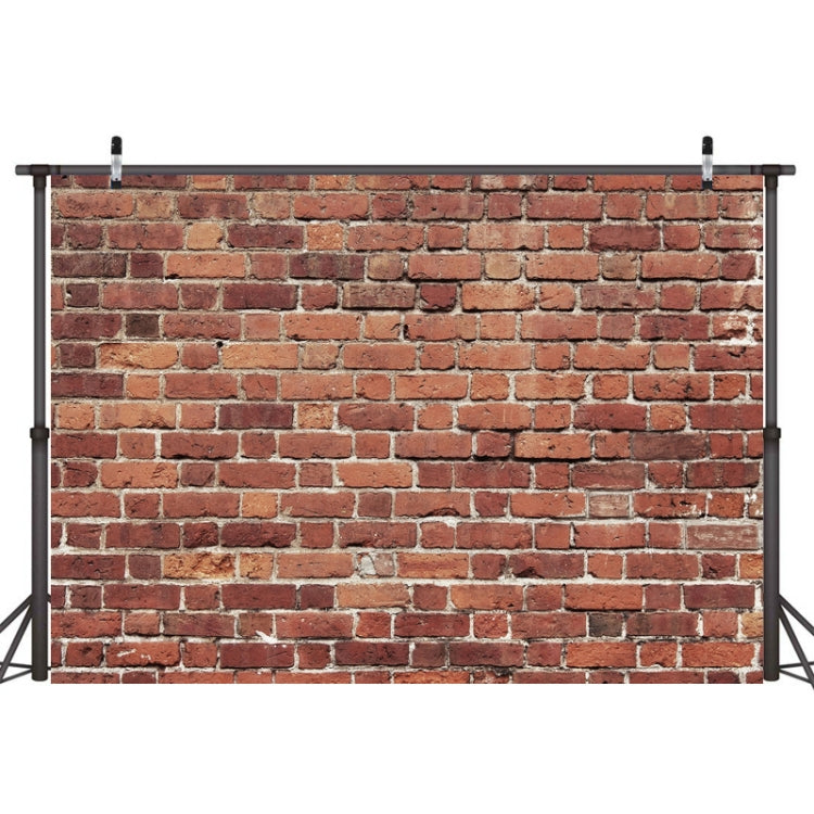 Retro Red Brick Wall Photo Background - 2.1m x 1.5m