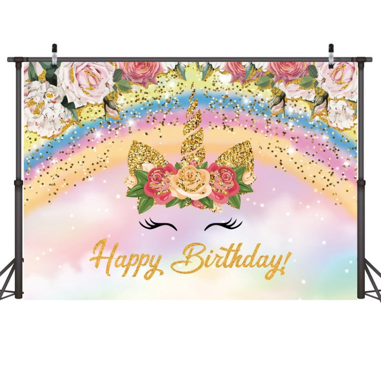 Unicorn Photography Background Cloth - 210cm x 150cm