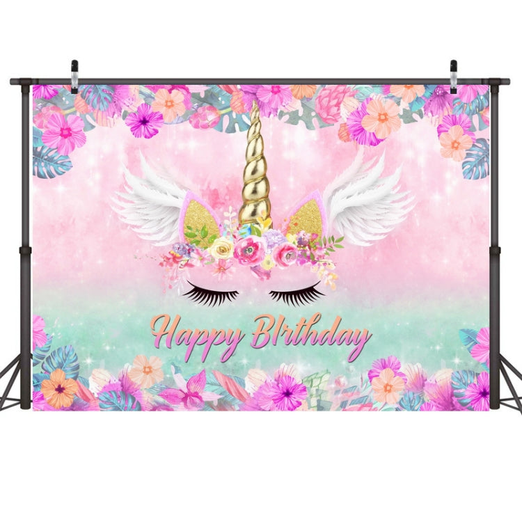 Enchanting Unicorn Photography Background Cloth - 2.1m x 1.5m (777)