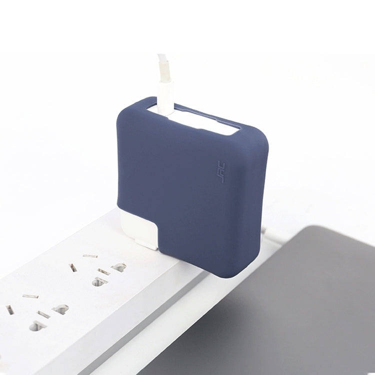 JRC Navy Blue Silicone Protective Case for Macbook Pro16 A2485 (2021) Power Adapter
