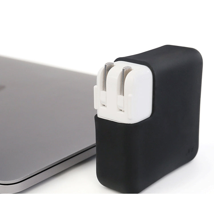 JRC Silicone Protective Case for Macbook Pro16 A2485 Power Adapter (2021) - Black