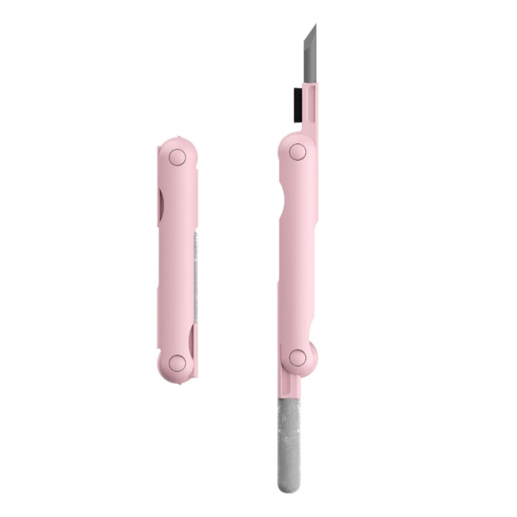 Bluetooth Earphone 2-Piece Multi-function Cleaning Set (White)