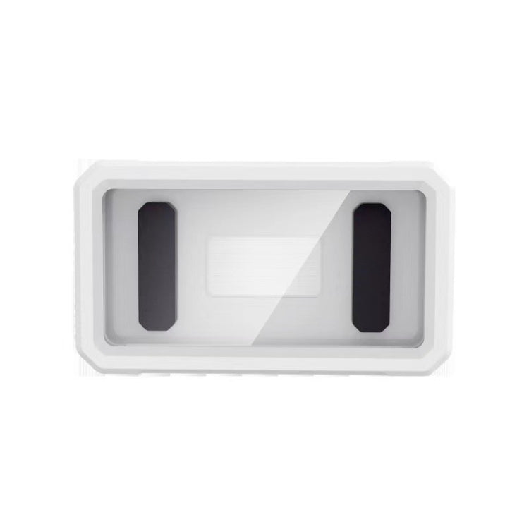 Rotating Waterproof Wall Mount Mobile Phone Holder (White)