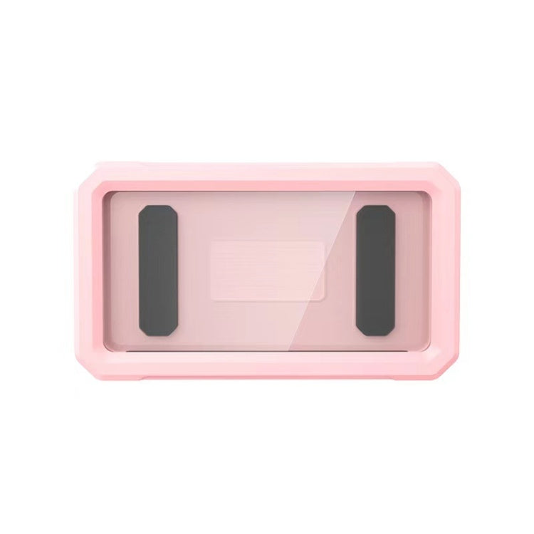 Waterproof Retractable Bathroom Mobile Phone Holder with Wall Mount (Pink)