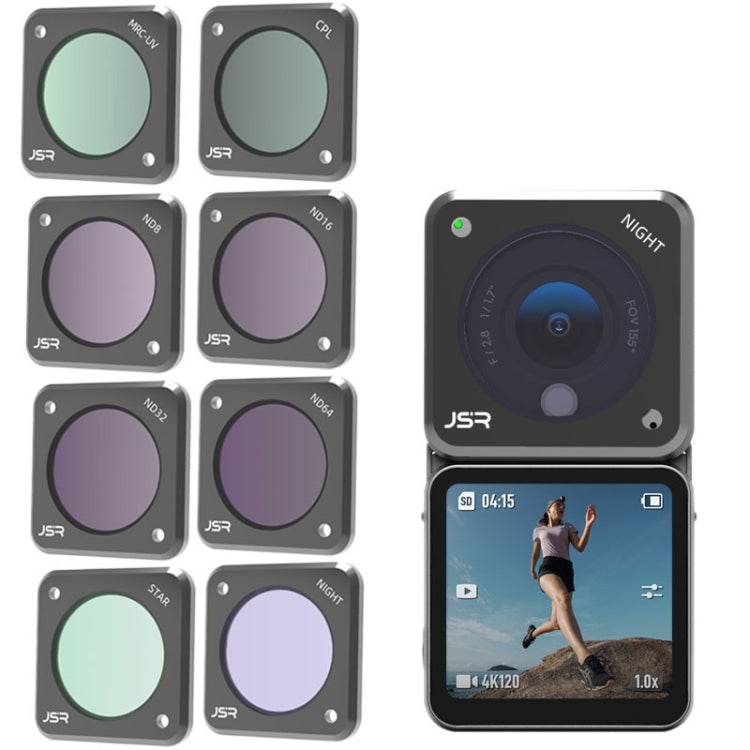 JSR Macro 10X Camera Filters for DJI Action 2