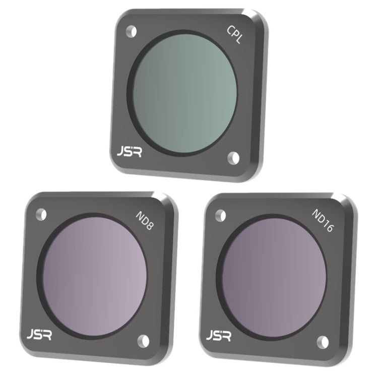 JSR CS-3IN1 Action Camera Filters for DJI Action 2