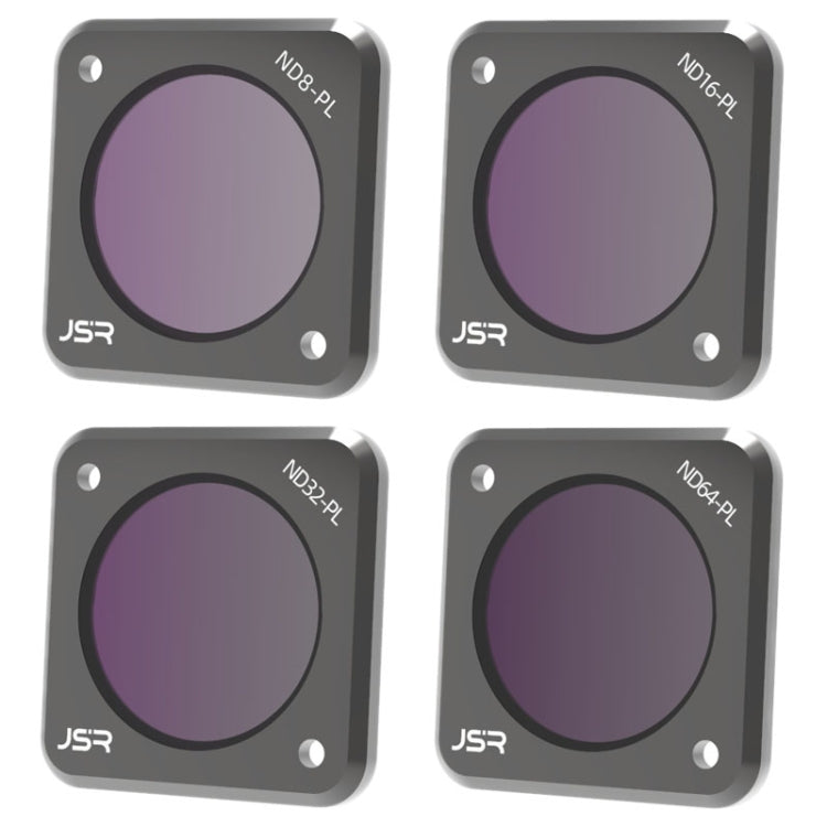 JSR Action Camera Filters for DJI Action 2 - CS-4in1 (NDPL)