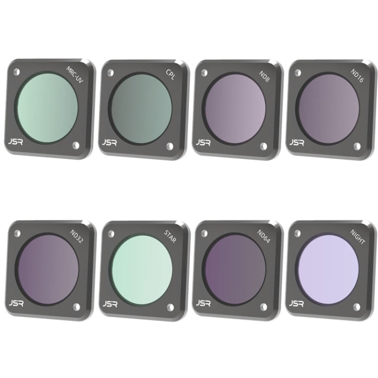 JSR CS-8in1 Action Camera Filters for DJI Action 2