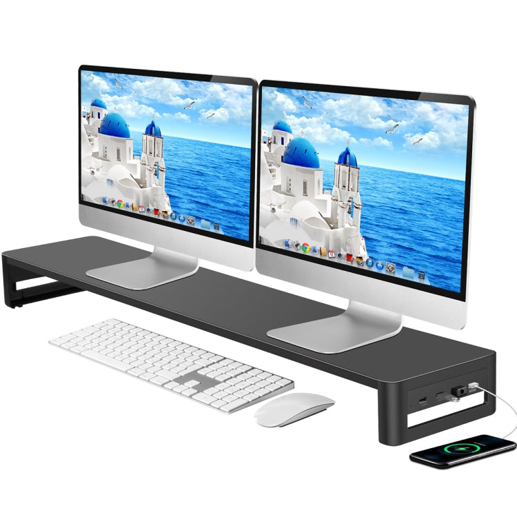 Vaydeer Single-Layer Desktop Widening Monitor Rack without USB