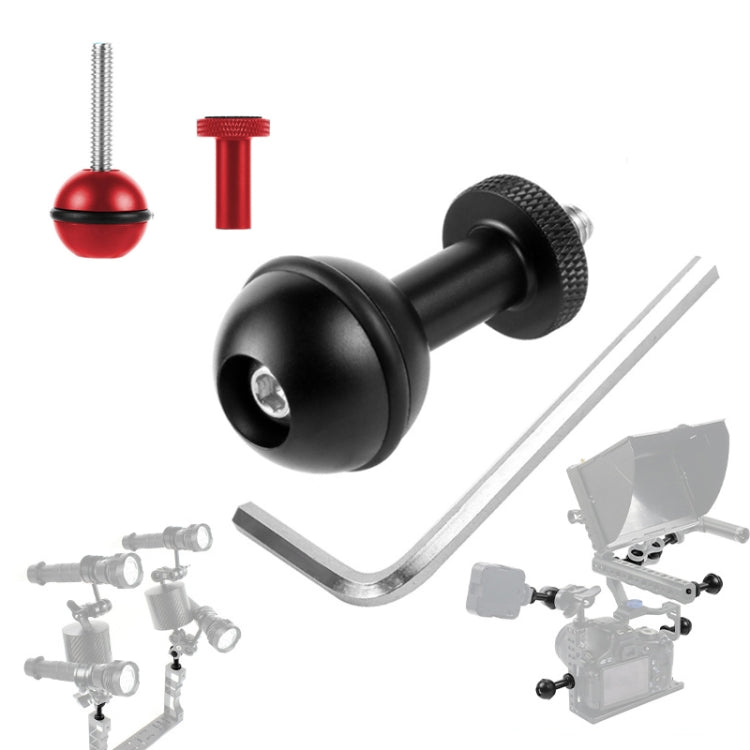 Adjustable Ball Head Adapter for Underwater Diving Photography Lights