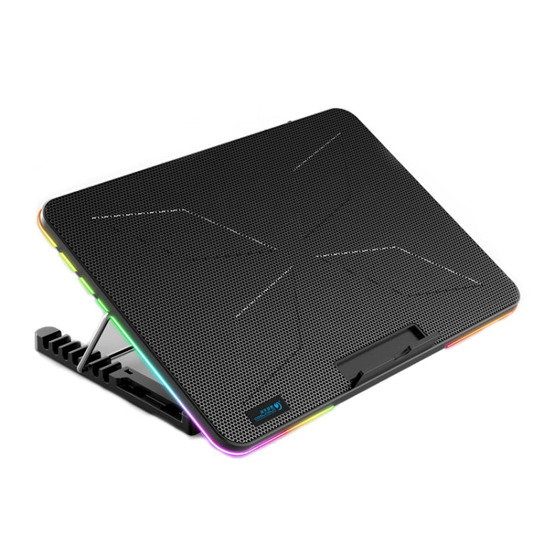 CoolCold F5 Colorful Edition Laptop Radiator Bracket with Adjustable Desk Cooler