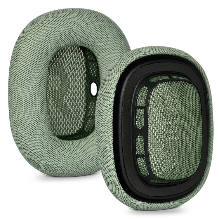 Fresh Green Earmuff Sponge Covers for AirPods Max - Enhance Your Listening Experience
