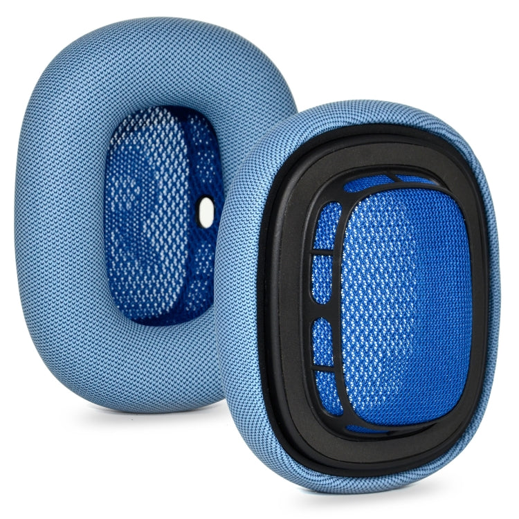 Sky Blue Earmuffs Sponge Covers for AirPods Max with Enhanced Sound Isolation