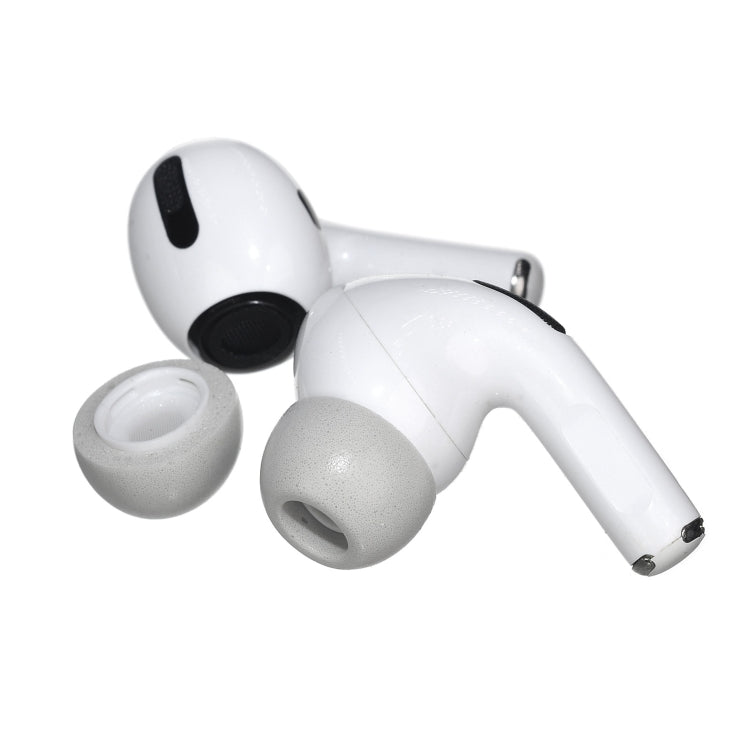 Medium Gray Memory Foam Ear Caps for TWS Airpods Pro - Set of 2