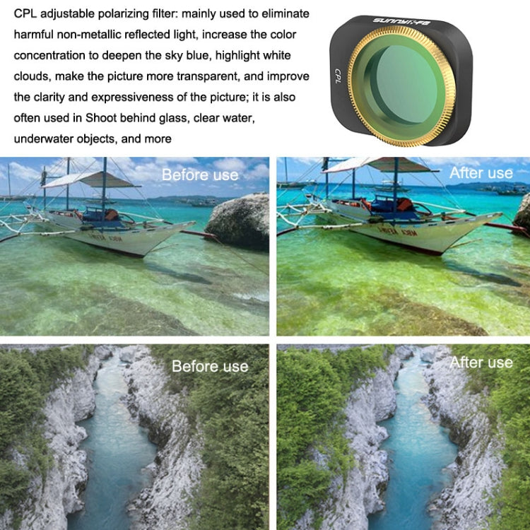 Sunnylife Mini 3 Pro CPL Camera Filter