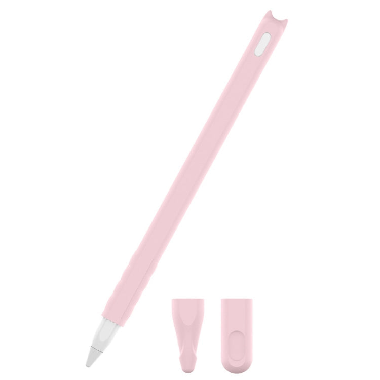 Light Pink Cartoon Silicone Pen Case for Apple Pencil 2 - Set of 2