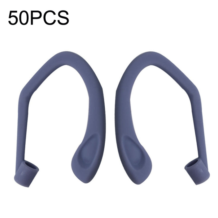 50PCS EG40 Non-slip Ear Hooks for Apple Airpods Pro (Purple)