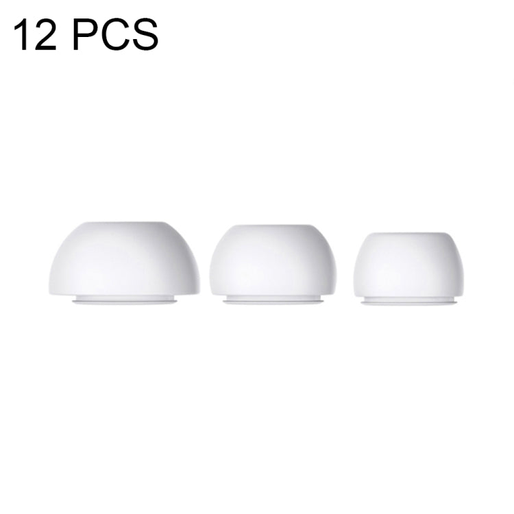 Comfortable Silicone Earphone Earbud Cases for AirPods Pro (White, 4 Sets)